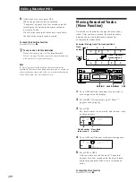 Preview for 28 page of Sony MDS-S39 Operating Instructions Manual