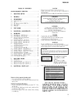 Preview for 5 page of Sony MDS-S9 Service Manual