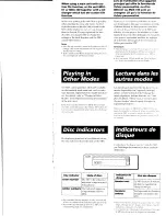 Preview for 8 page of Sony MDX-40 Operating Instructions Manual