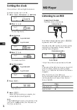 Preview for 6 page of Sony MDX-62 Operating Instructions Manual