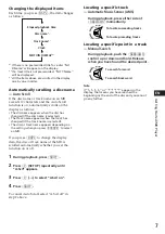 Preview for 7 page of Sony MDX-62 Operating Instructions Manual