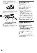 Preview for 20 page of Sony MDX-CA680 Operating Instructions Manual