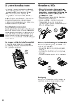 Preview for 32 page of Sony MDX-CA680 Operating Instructions Manual