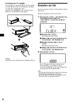 Preview for 34 page of Sony MDX-CA680 Operating Instructions Manual