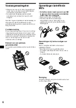 Preview for 110 page of Sony MDX-CA680 Operating Instructions Manual