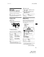 Preview for 9 page of Sony MDX-CA680X Operating Instructions Manual