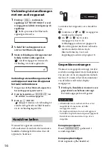 Preview for 152 page of Sony MEX-BT3000 Operating Instructions Manual