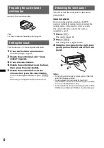 Preview for 8 page of Sony MEX-BT5750U Operating Instructions Manual