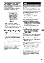 Preview for 15 page of Sony MEX-BT5750U Operating Instructions Manual