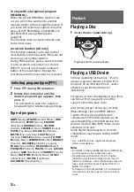 Preview for 12 page of Sony MEX-N4300BT Operating Instructions Manual