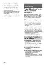 Preview for 16 page of Sony MEX-N4300BT Operating Instructions Manual