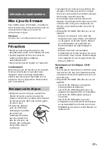 Preview for 109 page of Sony MEX-N4300BT Operating Instructions Manual