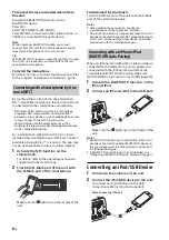 Preview for 8 page of Sony MEX-N6000BD Operating Instructions Manual