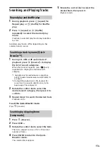 Preview for 13 page of Sony MEX-N6000BD Operating Instructions Manual