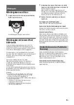 Preview for 39 page of Sony MEX-N6000BD Operating Instructions Manual