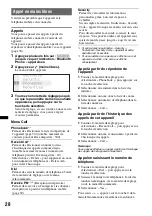 Preview for 116 page of Sony MEXBT5700U - CD Receiver Bluetooth Hands-Free Operating Instructions Manual