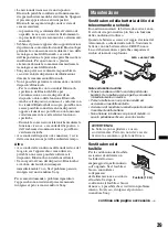 Preview for 171 page of Sony MEXBT5700U - CD Receiver Bluetooth Hands-Free Operating Instructions Manual