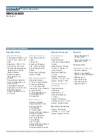 Preview for 2 page of Sony MHC-GX40 - Mini Stereo Product Information