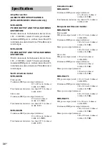 Preview for 34 page of Sony MHC-GX555 - Mini Hi Fi Component System Operating Instructions Manual