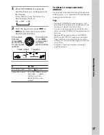 Preview for 17 page of Sony MHC-WX5 Operating Instructions Manual