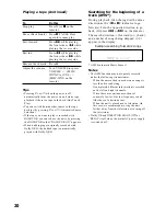 Preview for 20 page of Sony MHC-WX5 Operating Instructions Manual