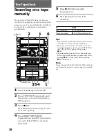 Preview for 26 page of Sony MHC-WX5 Operating Instructions Manual