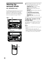 Preview for 32 page of Sony MHC-WX5 Operating Instructions Manual