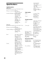 Preview for 44 page of Sony MHC-WX5 Operating Instructions Manual