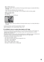 Preview for 15 page of Sony MHS CM1 - Webbie HD Camcorder Instruction Manual