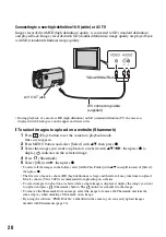 Preview for 20 page of Sony MHS CM1 - Webbie HD Camcorder Instruction Manual