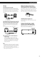 Preview for 5 page of Sony MINIDISC DECK MDS-S38 Operating Instructions Manual