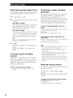 Preview for 10 page of Sony MINIDISC DECK MDS-S38 Operating Instructions Manual