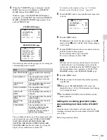 Preview for 39 page of Sony MSV-970 Operation Manual