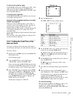 Preview for 97 page of Sony MSV-970 Operation Manual