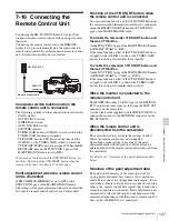 Preview for 127 page of Sony MSV-970 Operation Manual