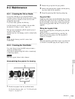 Preview for 133 page of Sony MSV-970 Operation Manual