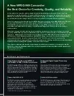 Preview for 2 page of Sony MSW-970 Brochure & Specs