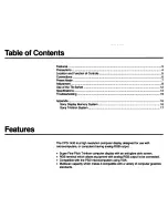 Preview for 3 page of Sony Multiscan CPD-1430 Operating Instructions Manual