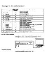 Preview for 9 page of Sony Multiscan CPD-1430 Operating Instructions Manual