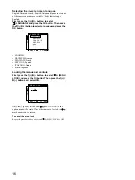 Preview for 16 page of Sony Multiscan SDM-M51 Operating Instructions Manual