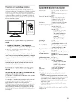 Preview for 101 page of Sony Multiscan SDM-M51 Operating Instructions Manual