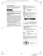 Preview for 2 page of Sony Multiscan SDM-M61 Operating Instructions Manual