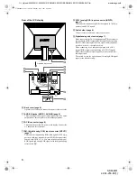 Preview for 6 page of Sony Multiscan SDM-M61 Operating Instructions Manual