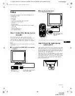 Preview for 7 page of Sony Multiscan SDM-M81 Operating Instructions Manual