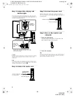 Preview for 8 page of Sony Multiscan SDM-N80 Operating Instructions Manual