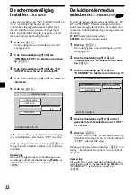 Preview for 158 page of Sony MV-101 - Mobile Dvd Operating Instructions Manual