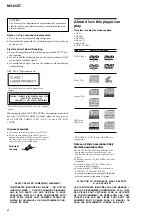 Preview for 2 page of Sony MV-65ST - Dream Station Service Manual