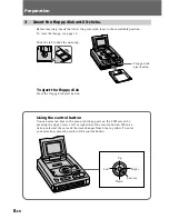 Preview for 8 page of Sony MVC-FDR1, MVC-FDR1E Operating Instructions Manual