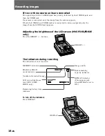 Preview for 14 page of Sony MVC-FDR1, MVC-FDR1E Operating Instructions Manual