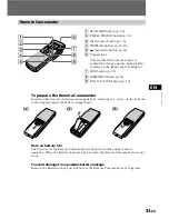 Preview for 33 page of Sony MVC-FDR1, MVC-FDR1E Operating Instructions Manual